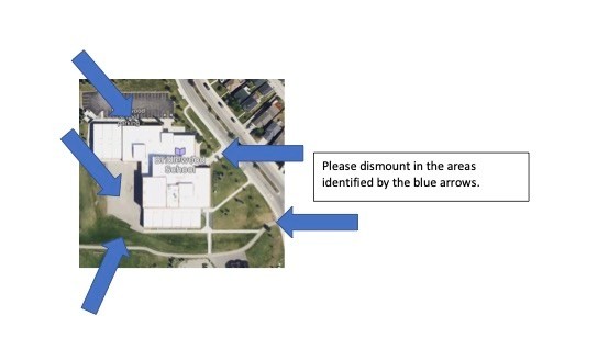 Arial View Bridlewood School